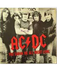  You Shook Me All Night Long - AC/DC - Drum Sheet Music